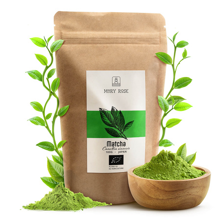 Mary Rose – Japanskt Matcha grönt te (BIO) 100 g