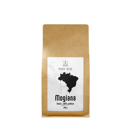 Mary Rose - kaffe med hela bönor Brasilien Mogiana premium 200 g